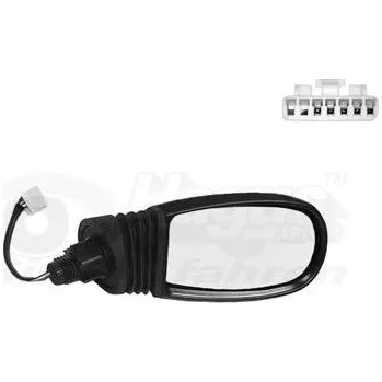 Auto zrcátko vnejsi zpetne zrcatko VAN WEZEL 1620806