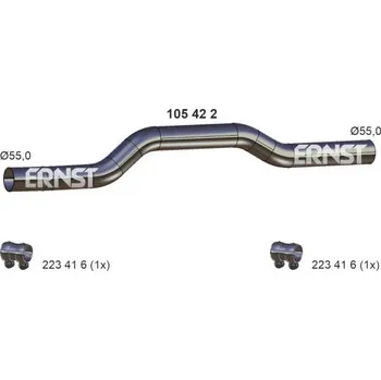 Výfuková trubka Výfuková trubka ERNST 105422