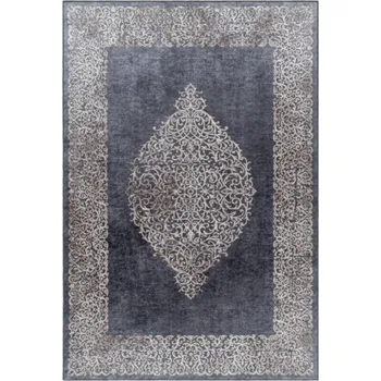 Koberec Kusový koberec FIESTA 4303 Black Rozměr: 80x150 cm