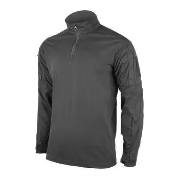 Pánská košile Texar - Bluza Combat Shirt - Czarna - 30-CMB-SH-BL - XXL