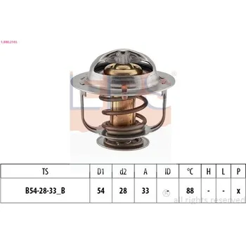 Chladič motoru Termostat, chladivo EPS 1.880.216S