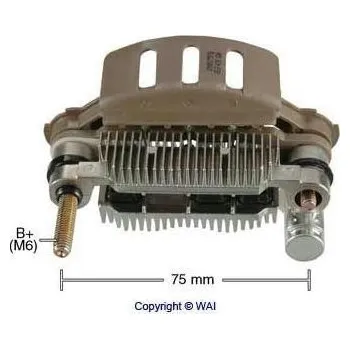 Alternátor Diodový blok alternátoru Mitsubishi A1T03391