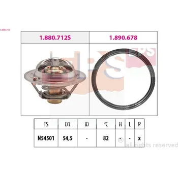 Chladič motoru Termostat, chladivo EPS 1.880.713