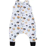 Merino spací pytel 60 cm ovečky modré nohavice Kaarsgaren