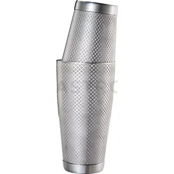 Shaker shaker tin tin, nerezová ocel, 830/530 ml | BARFLY, Diamond Lattice