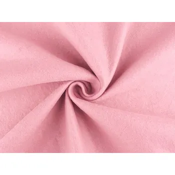 Filc / plsť METRÁŽ - tloušťka 1,4 mm - 3 (F08) růžová sv.