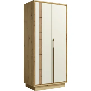 Šatní skříň Skříň dub artisan/cashmere KEKS K1