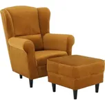 Křeslo s taburetem ASTRID Tempo Kondela