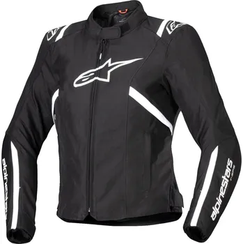 Moto bunda Bunda STELLA T-SPS 2 WATERPROOF, ALPINESTARS (černá/bílá) 2026 (Velikost: L)