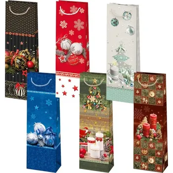 Dárková taška Dárková taška na láhev T13 1, 10,5x33x8,5cm