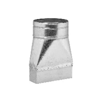 Karl redukce - kanál 150 x 50mm / ohebné potrubí 125mm