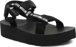 Love Moschino Sandály s přídavkem kůže