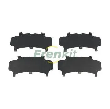 Brzdový komplet Protihluková folie, brzdové oblożení (posunovací deska) FRENKIT 940144