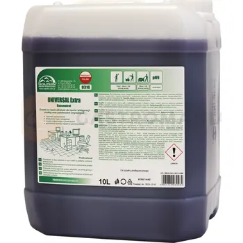 Čistič podlahy Alkoholový čisticí prostředek na čištění a údržbu podlah a omyvatelných povrchů 10 l | DOLPHIN, UNIVERSAL Extra
