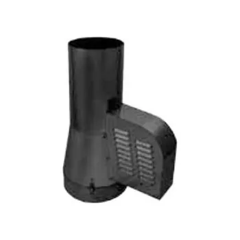 Kouřovod Karl M500 komínový ventilátor, redukce do komína, průměr 150mm - černá