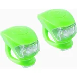 Sada silikonových blikaček (OEM balení) zelená - Světle zelená, Přední+zadní