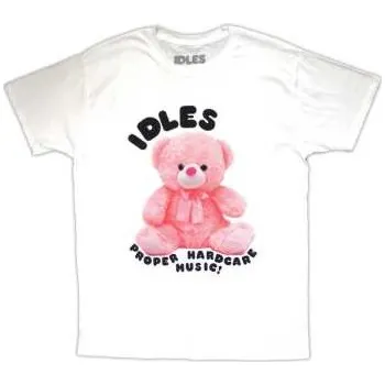 Pánské oblečení Merch Idles: Idles Unisex T-shirt: Proper Hardcore (x-large) XL