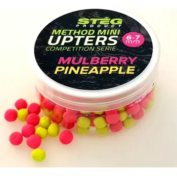 Boilies Method Mini Upters Competition 6-7mm 25g - Mulberry Pineapple