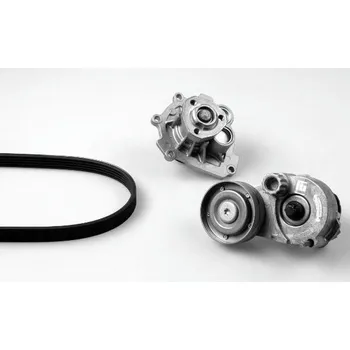 Vodní pumpa + klinový żebrový řemen GK K980768B