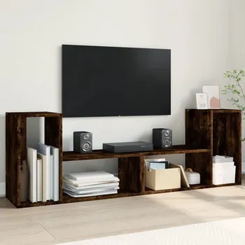 Obývací stěna vidaXL TV skříňky 2 ks 75 x 30 x 50 cm kompozitní dřevo [840788] Barva: kouřový dub