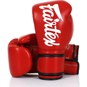 Boxerské rukavice Boxerské rukavice Fairtex BGV14 - červená 10oz