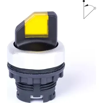 tlačítko Noark 105520 Ex9P1 SSI y Hlavice přepínače dvoupolohová, bez aretace, prosvětlená, žlutá (Noark 105520 Ex9P1 SSI y)