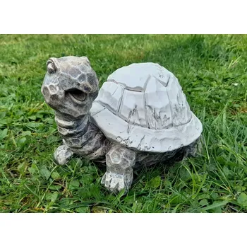 Zahradní dekorace Prodex Import Želva šedobílá velká zahradní dekorace