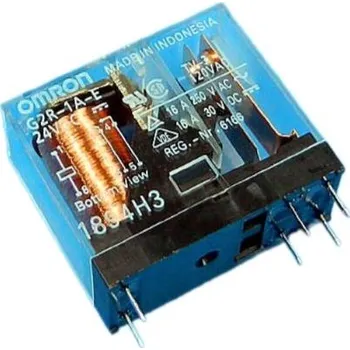Relé Relé 24V 1 x 250V / 16A G2R-1A-E 24VDC Omron