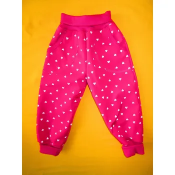 Arex, ČR Zateplené softshellové rostoucí kalhoty Barva: růžová, Velikost: 92