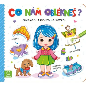 Desková hra Co nám oblékneš? Oblékání s Ondrou a Katkou - Agnieszka Bator, Marzena Ćwik