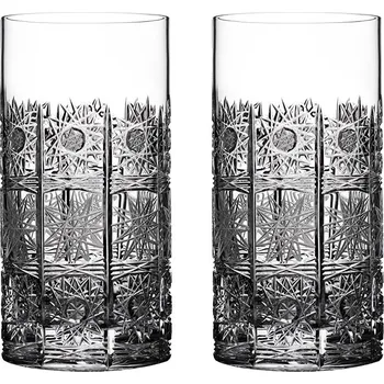 Sklenice PB CRYSTAL Přátelská souprava long drink. Brus klasik 500PK