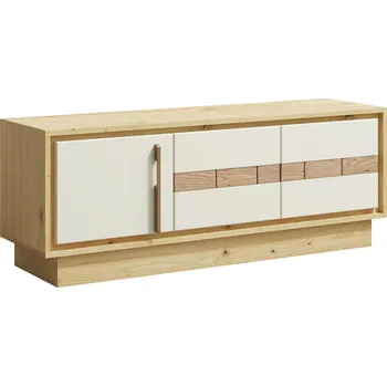 Televizní stolek RTV stolek dub artisan/cashmere KEKS K4