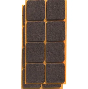 Podložka pod nábytek Ochrana podlah filcová 25x25mm HN (16ks)