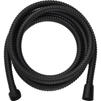 Sprchová hadice Douceur d'intérieur Černá sprchová hadice, 200 cm