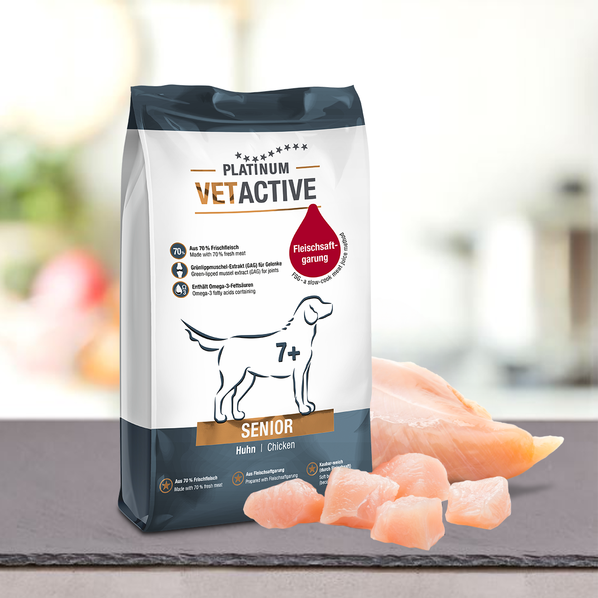 Platinum VETACTIVE Senior 1,5 kg veterinární dietní krmivo pro psy