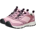 turistické boty dětské KEEN SKUA WP YOUTH zephyr/plum perfect - 39