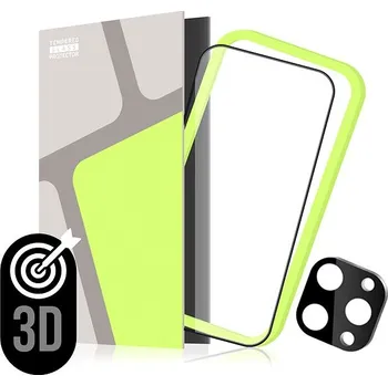 Tempered Glass Protector 3D pro iPhone 16 Pro Max + sklo na kameru + aplikátor (Case Friendly)