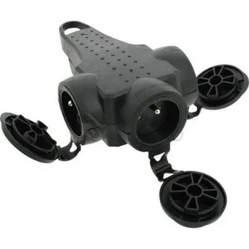 Elektroinstalační materiál 50578 koncovka trojzasuvka LEGR