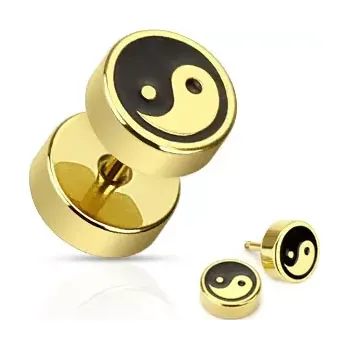 Piercing Piercing falešný plug Jing Jang