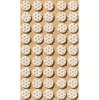 Podložka pod nábytek Samolepicí filc-kulatý, ⌀15mm (45ks/arch)-bílý