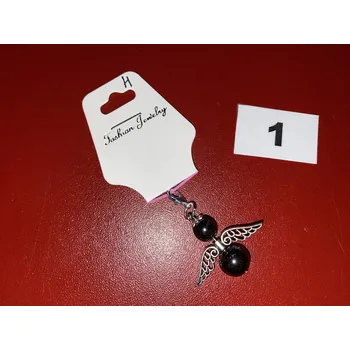 HandMade by VeJa Přívěšek HEMATIT andílek pro štěstí/radost č.1