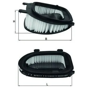 Vzduchový filtr Vzduchový filtr MAHLE LX 3541