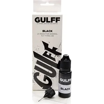 Lak na nehty UV lak Gulff Special Resins Black 15ml
