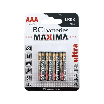 Článková baterie BC batteries MAXIMA alkalická mikrotužková baterie 1,5V LR03