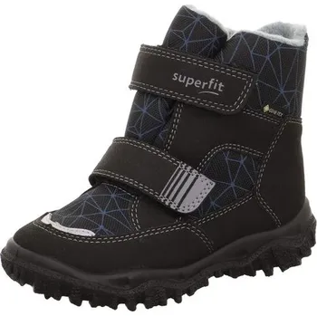 Chlapecká zimní obuv Superfit HUSKY Black/Light Gray Gore-tex 1-006080-0000 šedá 37