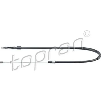 Přislušenství brzdového systému Tazne lanko, parkovaci brzda TOPRAN 206 501