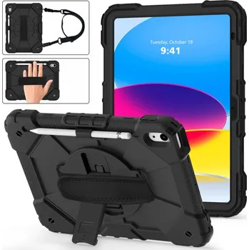 Pouzdro na tablet Outdoorový obal pro iPad 10 (2022) Černý