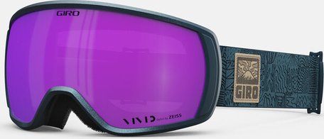 Lyžařské brýle GIRO FACET - Ano Harbor Blue Adventure Grid / Vivid Pink S2