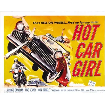 Plakát Plakát, Obraz - Hot Car Girl 02
