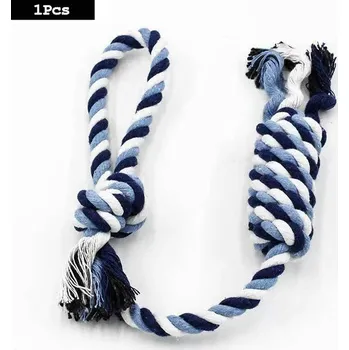 Hračka pro psa Hračka pro psy s bavlněným lanem | bavlněná psí hračka - C10 45 cm